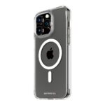 PanzerGlass aizmugurējais vāciņš | Apple | iPhone 15 Pro Max | Termoplastisks poliuretāns (TPU), D3O Bio | Caurspīdīgs | MagSafe
