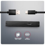 AXAGON USB-C 5Gbps - SATA 6G ārējais korpuss 2,5 SSD/HDD | EE25-XA6C - Image 2