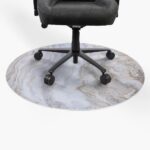 Arozzi Zona Round Floor Pad | White Marble - Image 3