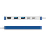 Hyper HyperDrive Flex 5 Port USB-C Hub | HD4101BUGL | HDMI ports quantity 1 - Image 2