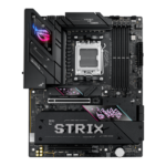 Asus ROG STRIX B850-E GAMING WIFI | Procesora saime AMD | Procesora ligzda AM5 | DDR5 | Atbalstītās cieto disku saskarnes SATA, M.2 | SATA savienotāju skaits: 4