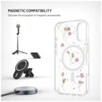 Fixed MagBloom | Back cover | Apple | iPhone 17 | TPU | Blush Plum - Image 3