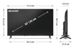 Sharp | 32HF3265E | 32 | Smart TV | Google TV - Image 8