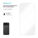Fixed Screen protector | Apple | iPhone Air | Tempered Glass | Transparent | 2.5D - Image 3