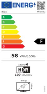 Sharp | 50HL4265E | 50 | Smart TV | Google TV | UHD | Black - Image 10