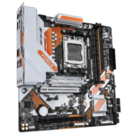 Gigabyte B850M FORCE (rev. 1.0) | Processor family AMD | Processor socket AM5 | DDR5 | Supported hard disk drive interfaces SATA, M.2 | Number of SATA connectors 4 - Image 3