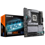 Gigabyte Z890 EAGLE | Processor family Intel | Processor socket LGA1851 | DDR5 | Supported hard disk drive interfaces M.2, SATA | Number of SATA connectors 4