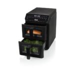 Princess Double Stack Airfryer | 182490 | Jauda 3000 W | Tilpums 11,2 L | Melns - Image 2