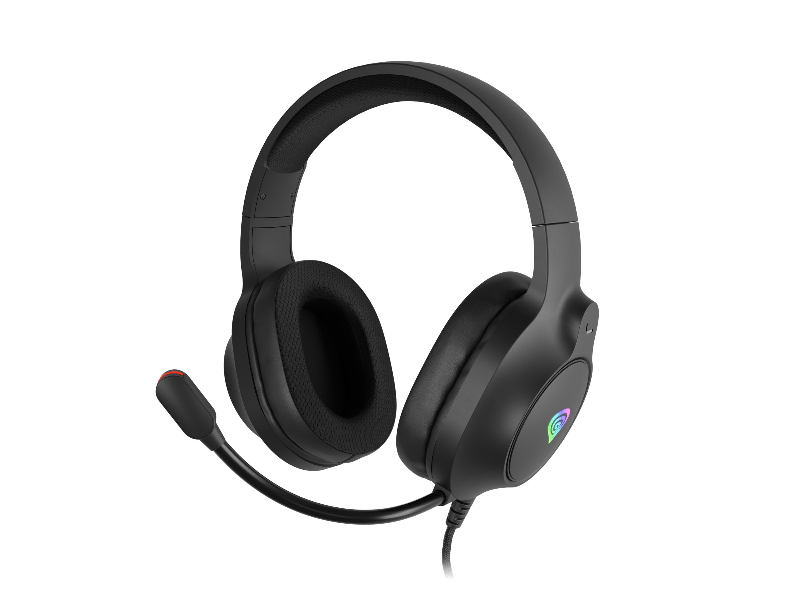 original-3314.png Genesis Gaming Headset | Neon 213 RGB | Wired | Over-Ear | Microphone | Black - Image 1