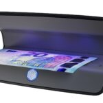 SAFESCAN | 55 Naudas pārbaudes aparāts | Melns | Piemērots banknotēm | Noteikšanas punktu skaits: 3