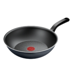 Сковорода TEFAL | H0561942 | Вок | Диаметр 28 см | Подходит для индукционных плит | Фиксированная ручка | Черный