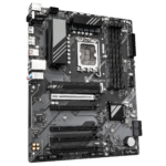 Gigabyte B760 DS3H WF6E GEN5 | Procesora saime Intel | Procesora ligzda LGA1700 | DDR5 | Atbalstītās cieto disku saskarnes M.2, SATA | SATA savienotāju skaits: 4 - Image 3