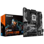Gigabyte B760 GAMING X GEN5 | Procesora saime Intel | Procesora ligzda LGA1700 | DDR5 | Atbalstītās cieto disku saskarnes M.2, SATA | SATA savienotāju skaits: 4