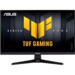 Asus | TUF VG259QMR5A | 25 дюймов | Быстрый IPS | 16:9 | 310 Гц | 1 мс | 1920 x 1080 пикселей | 300 кд/м² | Количество портов HDMI: 2