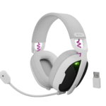 Genesis spēļu austiņas | Fury Fukiya F6 | Bluetooth | Uz ausīm liekamas | Mikrofons | Bezvadu | Baltas