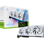 MSI GeForce RTX 5060 Ti 16G GAMING TRIO OC WHITE | NVIDIA | 16 GB | GeForce RTX 5060 Ti | GDDR7 | HDMI ports quantity 1 | PCI Express Gen 5 x16 (uses x8)
