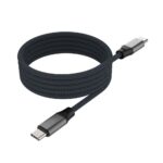 Fiksēts | Magnētiski pinuma kabelis USB-C/USB-C, USB 2.0, pelēks | FIXDBM-CC2-GR