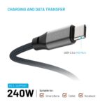 Fixed | Magnetic Braided Cable USB-C/USB-C, USB 2.0, Gray | FIXDBM-CC2-GR - Image 4