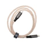 Fiksēts | Mirdzošs uzlādes kabelis USB-C/USB-C, PD atbalsts, Rainbow | FIXDLED-CC-RA - Image 4