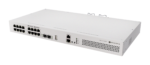 MikroTik | Cloud Router Switch with RouterOS L5, racmount case | CRS418-8P-8G-2S+RM