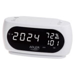 Adler LED clock with thermometer | AD 1186 - Image 2