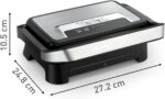 TEFAL Compact Grill | GC270D10 Inicio | Grill | 1000 W | Silver - Image 6