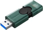 Kingston USB zibatmiņa | DataTraveler Duo | 256 GB | USB A tipa un USB C tipa | Melna/zaļa