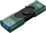 Kingston USB zibatmiņa | DataTraveler Duo | 256 GB | USB A tipa un USB C tipa | Melna/zaļa - Image 2
