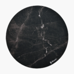 Arozzi Zona Round Floor Pad | Black Marble - Image 2