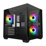 FSP Case | S140-BA | Black | Mini-ITX, uATX(M-ATX) | Power supply included No