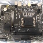 IZPĀRDOŠANA. MSI PRO H610M-E | Procesora saime Intel | Procesora ligzda LGA1700 | Atbalstītās cietā diska saskarnes SATA, M.2 | SATA savienotāju skaits: 4 | LIETOTS, ATJAUNOTS, BEZ ORIĢINĀLĀ IEPAKOJUMA UN PIEDERUMIEM, IEKĻAUTS TIKAI AIZMUGURĒJAIS PANELIS