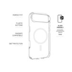 Fixed Back cover | Apple | iPhone Air | TPU/PC | Transparent | MagSafe - Image 2