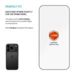 Fixed Screen protector | Apple | iPhone 17 Pro | Tempered glass | Black | Armor with Anti-dust applicator and AR layer - Image 3