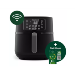 Philips | XXL savienotais gaisa fritieri | HD9285/93 5000. sērija | Jauda 2000 W | Tilpums 7,2 l | Melns - Image 3