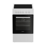 INDESIT Cooker | I5V8PMW | Hob type Ceramic | Oven type Electric | White | Width 50 cm | Depth 60 cm | 55 L - Image 2