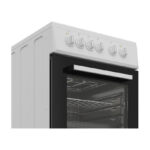 INDESIT Cooker | I5V8PMW | Hob type Ceramic | Oven type Electric | White | Width 50 cm | Depth 60 cm | 55 L - Image 4