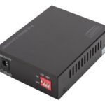 DIGITUS Gigabit Ethernet PoE+ Media Converter, SFP