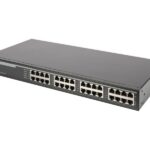 DIGITUS 10G Ethernet PoE+ inžektora centrmezgls, 802.3at, 10G
