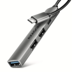 AXAGON ALU STRIP USB-C 4 portu centrmezgls | HUE-STC