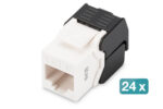Digitus CAT 6 Keystone Jack, Unshielded, 24 pcs | DN-93603-24 - Image 2