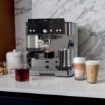 NINJA | Кофемашина Luxe Cafe Essential Espresso Machine | ES501EU | Давление насоса 9 бар | Встроенный капучинатор | Полуавтоматическая | Черный — изображение 3