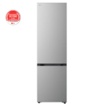 LG ledusskapis | GBBSJ1CCPY | Energoefektivitātes klase C | Brīvi stāvošs | Kombinētais | Augstums 186 cm | Ledusskapja neto ietilpība 220 l | Saldētavas neto ietilpība 113 l | Displejs | 34 dB | Prime Silver