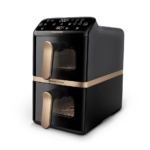 Philips divu grozu Airfryer | NA462/70 4000. sērija | Jauda 2750 W | Tilpums 10 l | Rapid Air tehnoloģija | Melns