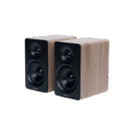 Edifier Compact Desktop 2.0 skaļruņi | M60 | 66 W | Bluetooth | Klasiskais ozols | Bezvadu savienojums