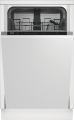 BEKO DIS35026 | Built-in | Width 45 cm | Number of place settings 10 | Number of programs 5 | Energy efficiency class E | Display | White