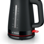 Bosch tējkanna | TWK3M123 MyMoment | Elektriskā | 2400 W | 1,7 L | Plastmasa | 360° rotējoša pamatne | Melna