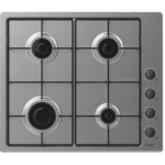 Варочная панель Candy Hob | Idea CHW6LBX/4U2 | Газовая | Количество конфорок/концентраций: 4 | Ручка: нержавеющая сталь
