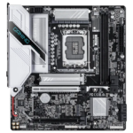 Gigabyte B860M GAMING WIFI6 | Processor family Intel | Processor socket LGA1851 | DDR5 | Supported hard disk drive interfaces M.2, SATA | Number of SATA connectors 4 - Image 2