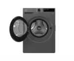 Candy Washing machine | BR 26SSR6G-S | Energy efficiency class A | Front loading | Washing capacity 6 kg | 1200 RPM | Depth 42 cm | Width 59.5 cm | Display | Digital | Steam function | Wi-Fi | Grey - Image 4