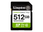 Kingston Canvas Select Plus | 512 GB | SD | Flash memory class Class 10, UHS-I, U1/U3, Video Class 10/30 - Image 3